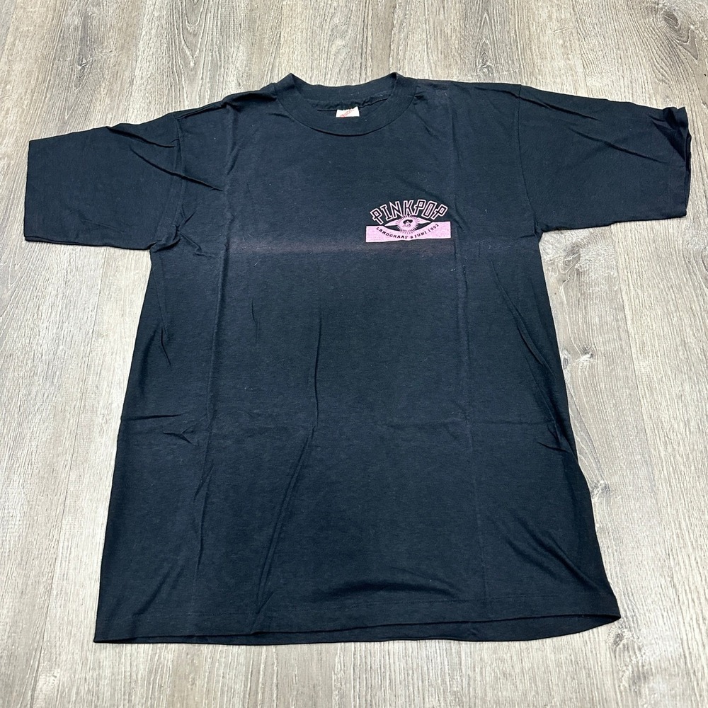 Pinkpop Festival TShirt Men L 1992 Pearl Jam PJ Harvey Lou Reed Cult Soundgarden - Picture 2 of 10